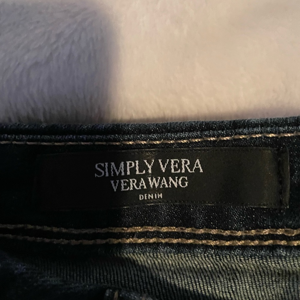 Vera wang skinny jeans